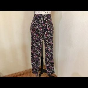 Floral Stretch Pants